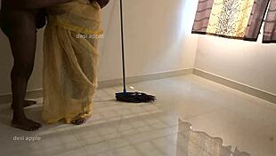 Indian maid enjoys fun time with devar