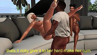 swingers get wild in part two with group threesome banging