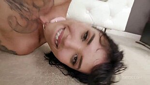 Petite brazilian teen 18+ sayuri sakai endures doggystyle blowjob missionary gangbang with big cocks