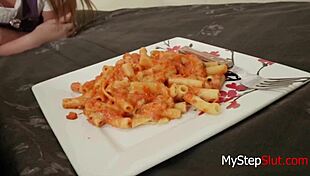 Twin step daughters make daddy happy with joey white and sami white