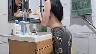 Laura Fucks Her Best Friend's Boyfriend In The Bathroom, Bent Over.