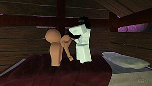 lightskin bitch gets fucked after begging for big cock monster dick