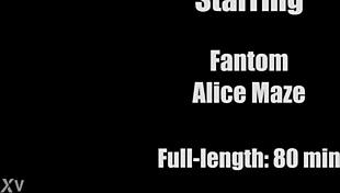 Alice Maze stretched in no lube anal