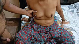 Watch this South Indian couple get hardfucked on the bed? Anal and creampie action!