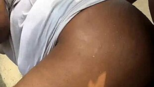 The European BBW pornstar with huge natural tits gets helped and fucked hard outdoors