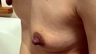 Japanese Wife's Bath Time Relaxation