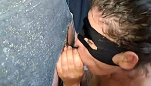 Alineteless Swallows Well-Endowed Young Man's Dick In Pleasure Hole!