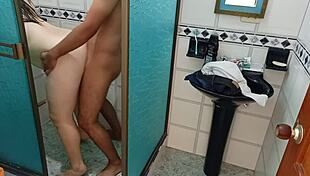 Hidden Camera Catches Latina Undressing, Leading To Accidental Fucking After Masturbation