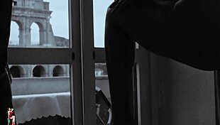 Double anal fisting for lady ana in colosseum