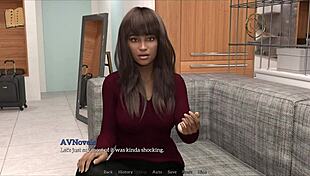 my new memories 62 with big tits brunette in game