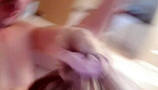 i'm the blonde girl sucking this big cock slowly