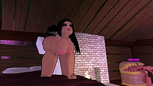 lightskin bitch gets fucked after begging for big cock monster dick