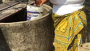 The European BBW pornstar with huge natural tits gets helped and fucked hard outdoors