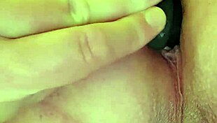 hey, an amateur getting sodomized with an anal plug?