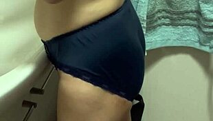 Japanese Wife's Bath Time Relaxation