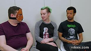 The slutty cutie was taken to the anal loony bin for brutal assfucking and painful ass to mouth therapy