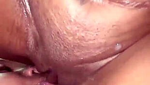 sexy black girl eats pussy until orgasm