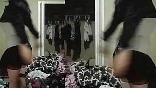 Slut Shows Off Her Body Compilation