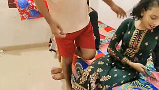 Stepbrother calls Komal and Neha for best threesome of 2025, making them suck dick.