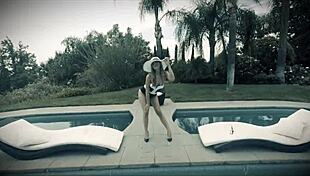 Jillian Jansen Rides Seths Cock In Pool