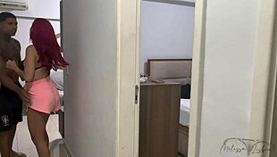 I called a stud for quick fuck, cuckold caught us!