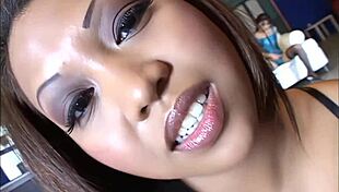 two horny asian sluts eagerly share a big cock for intense threesome fucking with deepthroat and riding