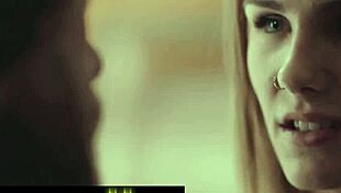 Why does this hot stepdaughter spread her shaved pussy for her stepdad to lick and fuck sideways? He ends up cumming sloppy on her wet lips!