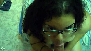 Argentinian Blowjob with Big Tits Handjob