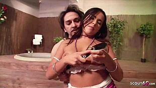 Hey, this rich stranger is fucking a street teen hard!