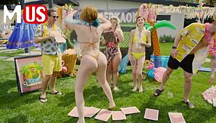 Jerkaoke Summertime Orgy Featuring Madison Morgan And More