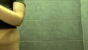 crazy squirting with big cock in public