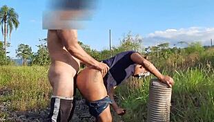 Latina Whore Gets Ass Fucked! Big Cock, Blowjob, Farting, Cum On Ass, Creampie!