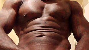 Bodybuilder Hallelujah Johnson Dominates With Huge BBC Worship And Humiliation In Solo Masturbation Scene