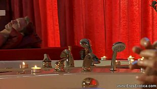 i love giving myself this relaxing intimate massage with oil all over my body