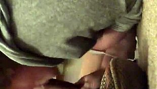 Step mom sucks while playing with herself.