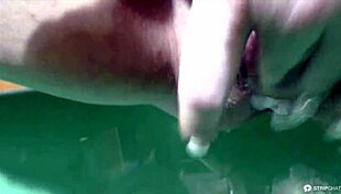 watch this russian milf squirt and piss?