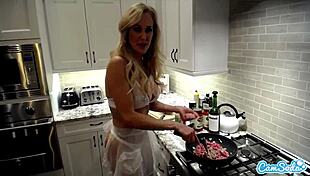 Camsoda - Brandi Love In Lingerie Cooking Show