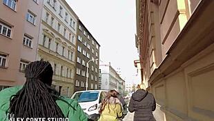 Backstage with Nicole Love and Freddy Gong in Ass Collector