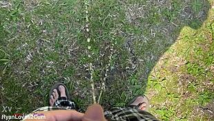 Old Man Provides Golden Shower