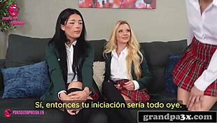 Inocente Es Enga�ada Para Follar Con Su Abu - Subtitulado Espa�ol