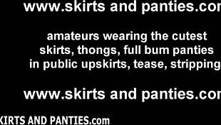 Do You Want To Watch Me Flashing My Panties?