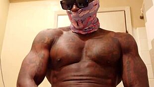 Bodybuilder Hallelujah Johnson Dominates With Huge BBC Worship And Humiliation In Solo Masturbation Scene