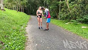 Beautiful Latina Milf Asks For Anal Fucking In The Park Quickie