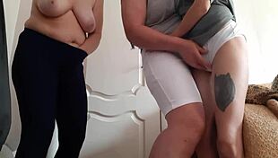 I Teach My Neighbor How To Fuck His Girlfriend Properly With Spanking And Wet Action