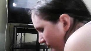 White girl performs deepthroat on big black cock in intense interracial session with Pleasure Unleashed focus.