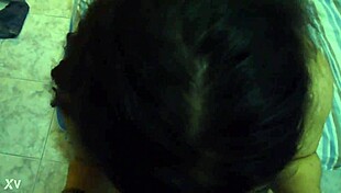 Argentinian Blowjob with Big Tits Handjob