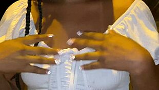 I Met the Neighbor Outdoors and Asked Her to Show Her Backside