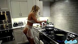 Camsoda - Brandi Love In Lingerie Cooking Show