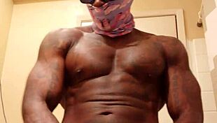 Bodybuilder Hallelujah Johnson Dominates With Huge BBC Worship And Humiliation In Solo Masturbation Scene