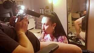 Bts Vape and Blowjob from Stunning Cocksucker Black Lynn